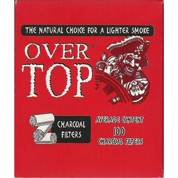 Φιλτράκια με Ενεργο Άνθρακα OVER TOP Regular 8 mm