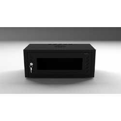 RΑCΚ 19 ΕΠΙΔΑΠΕΔΙΟ 4U ΜΕ ΠΟΡΤΑ 600x300cm ΒΑΘΟΣ
