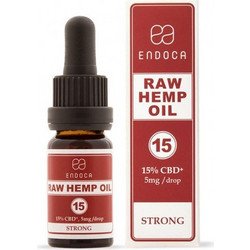 Endoca Raw Hemp Oil 15% CBD + CBDa 1500mg 10ml