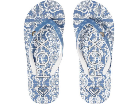 Roxy Παιδικές Σαγιονάρες για Κορίτσι Μπλε ARGL100182-BWT