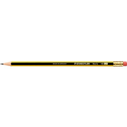 STAEDTLER ΜΟΛΥΒΙ NORIS 122 ΜΕ ΓΟΜΑ HB (218.122)