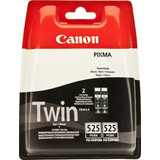 Canon PGI-525 Black Πακέτο 2 Μελανιών Εκτυπωτή Inkjet 4529B010