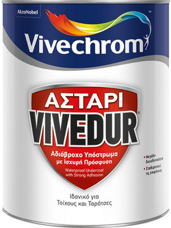 Vivechrom Vivedur Αντισκωριακό Ακρυλικό Αστάρι Διαλύτου 15lt