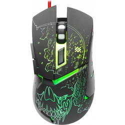 Defender Alfa GM-703 Ενσύρματο Gaming Ποντίκι RGB 3200 DPI Black