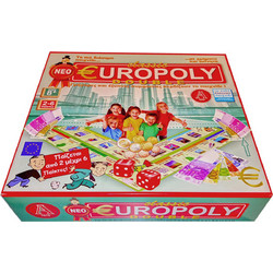 Argy Toys Europoly Double Επιτραπέζιο Παιχνίδι για Παιδιά 8+ Ετών για 2-6 Παίκτες