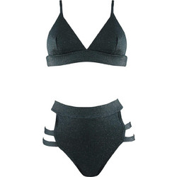 Gsecret Bikini Set Τριγωνάκι Ψηλόμεσο Brazil Κυπαρισσί WX206-6284