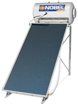 Nobel Classic Ηλιακός Θερμοσίφωνας 200lt 2.6m² Glass Διπλής Ενέργειας