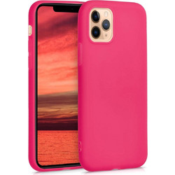 KW Θήκη Σιλικόνης iPhone 11 Pro - Neon Pink (200-104-397)