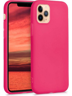 KW Θήκη Σιλικόνης iPhone 11 Pro - Neon Pink (200-104-397)