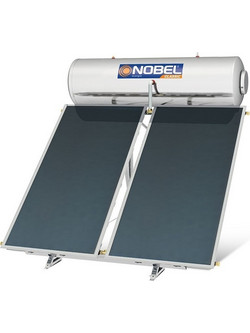 Nobel Classic Ηλιακός Θερμοσίφωνας 300lt 2x2m² Glass Διπλής Ενέργειας