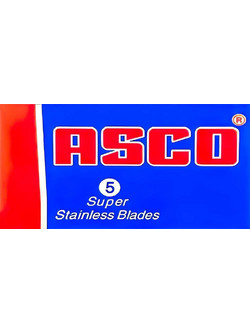 Asco Super Stainless Ανταλλακτικές Λεπίδες 5τμχ