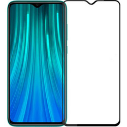 Tempered Glass 9H Για Xiaomi Redmi Note 8 Προστατευτικό Οθόνης Full Glue - Μαύρο