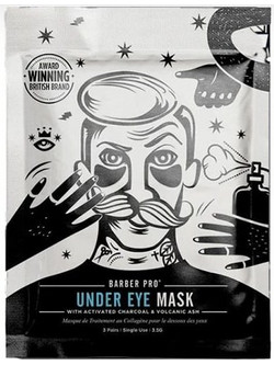 Barber Pro Under Κρεμώδης Μαύρη Μάσκα Ματιών με Άνθρακα 3x3.5gr