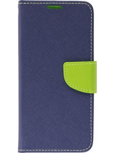 Θήκη OEM Fancy Book για Apple iphone 11 Pro Flip Cover Navy Lime