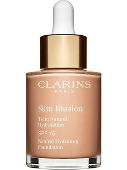 Clarins Skin Illusion Natural Hydrating 107 Beige Liquid Foundation SPF15 30ml