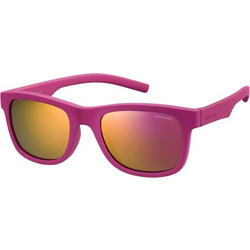 Polaroid Eyewear Παιδικά Γυαλιά Ηλίου με Καθρέπτη Ροζ PLD 8020/S CYQ/AI