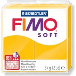 STAEDTLER ΠΗΛΟΣ FIMO SOFT 57g YELLOW 8020-16