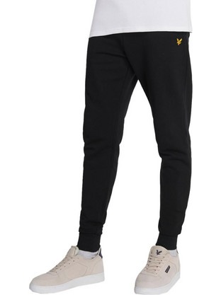 Lyle & Scott Apparel Skinny Ανδρικό Παντελόνι Φόρμας με Λάστιχο Μαύρο ML822VTR-Z865
