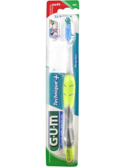 Gum 490 Technique Full Soft Οδοντόβουρτσα Πράσινη