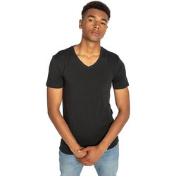 LEVI'S MEN V-NECK 2P 37152-0006-JET BLACK Μαύρο