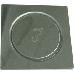 WATERFLEX 447100 ΣΧΑΡΑ ΔΑΠΕΔΟΥ POP-UP INOX 10 X 10 MIRROR