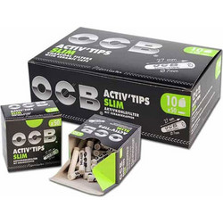 10x Φίλτρο OCB Slim 50 Ενεργού Ανθρακα 7mm