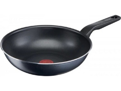 Tefal XL Force C38519 Wok Αλουμινίου Αντικολλητικό 28cm