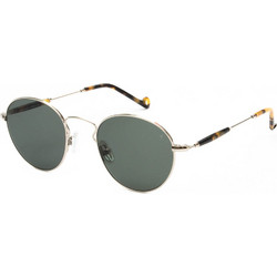 Eyepetizer Orangerie C.1-F40 Γυαλιά Ηλίου Στρογγυλά Μεταλλικά Ασημί με Πράσινο Polarized Φακό