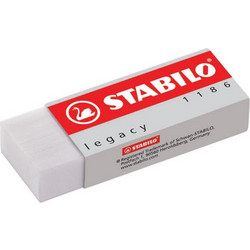 Γόμα Stabilo Legasy λευκή 1186