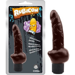 Chisa Novelties Rubicon Obsidian Ρεαλιστικός Δονητής 18cm Καφέ