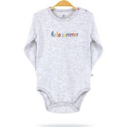 Bibaby Φορμάκι Εσώρουχο Μακρυμάνικο Γκρι 56766