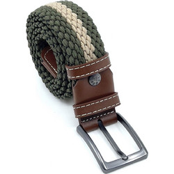 Legend Accessories Ανδρική Ζώνη Πλεκτή Ελαστική Μπεζ