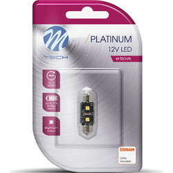 M-tech C5W Platinum LED Λευκό 12V 3,2W 41mm 1τμχ