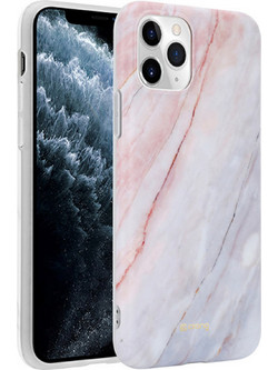 Crong Marble Back Cover Pink (iPhone 11 Pro)