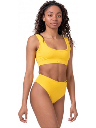 Nebbia Bikini Set Μπουστάκι Ψηλόμεσο Κίτρινο NEB554