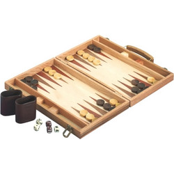 Natural Games Τάβλι Ξύλινο με Πούλια 38x44cm 61058842