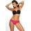 Marko Bikini Set Strapless με Ενίσχυση Μαύρο Φούξια M-576-143772