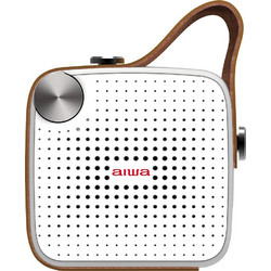 Aiwa BS-100 Ηχείο Bluetooth 4W με Ραδιόφωνο Λευκό