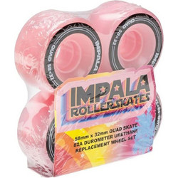 Impala Replacement Wheels 4PK Pink 58mm
