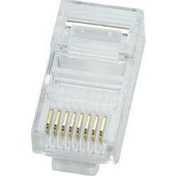 POWERTECH βύσμα RJ45 Cat 5e CAB-N087, 8p8cs , no metal, 1τμχ