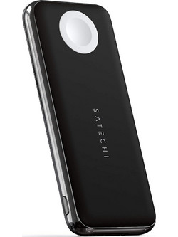 Satechi Quatro Wireless Power Bank 10000mAh με Θύρα USB-A & Θύρα USB-C Black