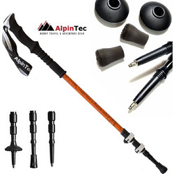 Μπατόν AlpinTec Olympus F/Lock Orange