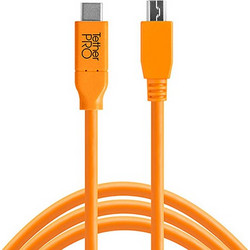 Tether Tools USB-C -2.0 MICRO B5 PIN (4.6m) (CUC2515-ORG)