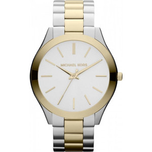 Michael Kors Γυναικείο Ρολόι με Ασημί Χρυσό Μεταλλικό Μπρασελέ MK3198 Michael Kors Γυναικείο Ρολόι με Ασημί Χρυσό Μεταλλικό Μπρασελέ MK3198
