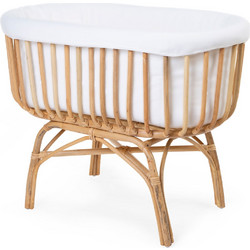 Childhome Rattan με Κάλυμμα Λίκνο Μπεζ BR73563