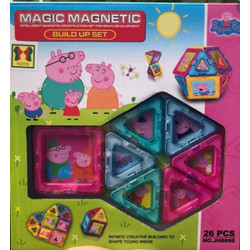 Εκπαιδευτικο παιχνιδι με μαγνητες - Magnetic Peppa 26 PCS