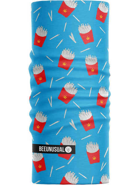 BEE UNUSUAL MUNCHIES FACE MASK AH-20005-BLUE Μπλε