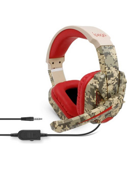 Ipega PG-R005 Gaming Headset Over Ear Camo Brown