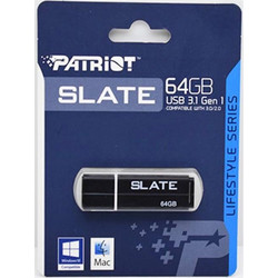 Patriot Slate 64GB USB Stick 3.2 Gen 1 με USB-A