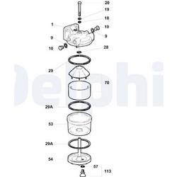 Φίλτρο καυσίμου DELPHI 5836B120